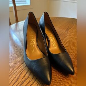 Calvin Klein black heels